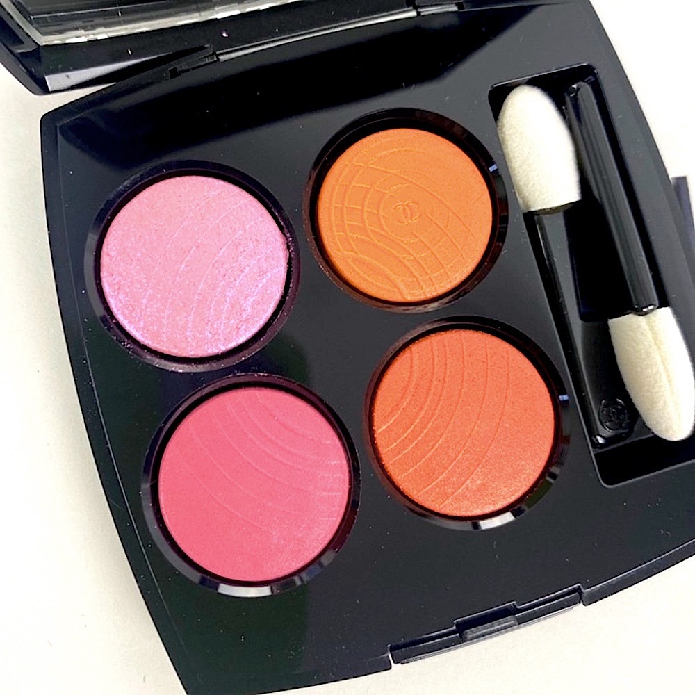 Chanel coral treasure eyeshadow Spring 2024